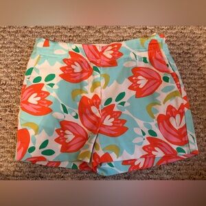 Crewcuts Floral Shorts Size 8